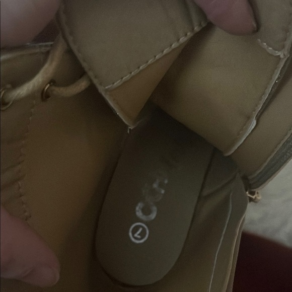 Gold Glitter Platform Ankle Boots - Picture 5 of 5